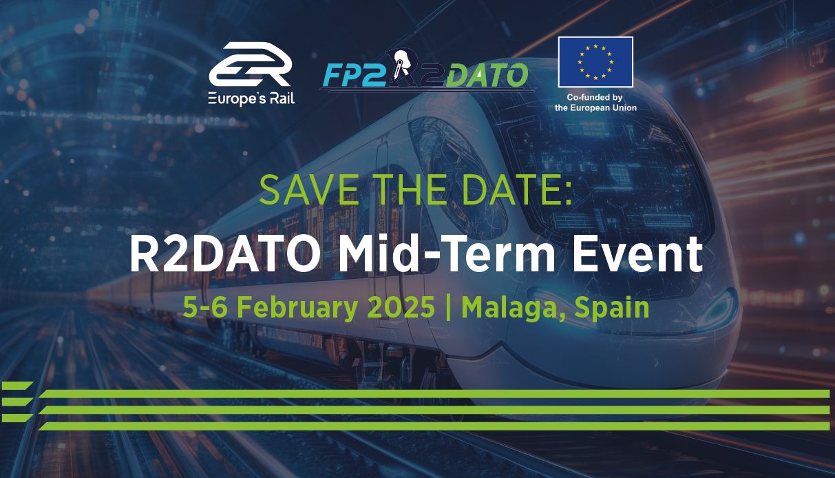 El Centro de Tecnologías Ferroviarias de Adif en Málaga acoge la mid term event del proyecto R2DATO los días 5 y 6 de febrero