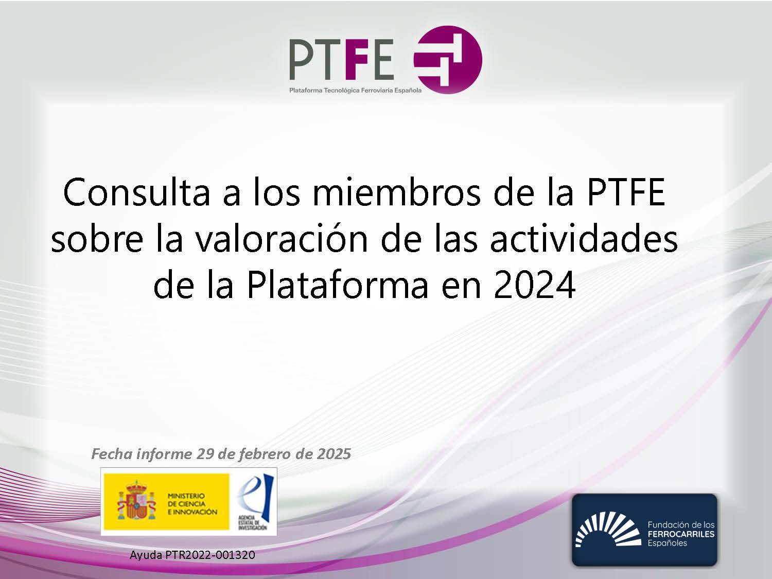La PTFE revalida una vez más las actividades realizadas durante 2024